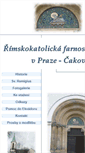 Mobile Screenshot of farnostcakovice.cz